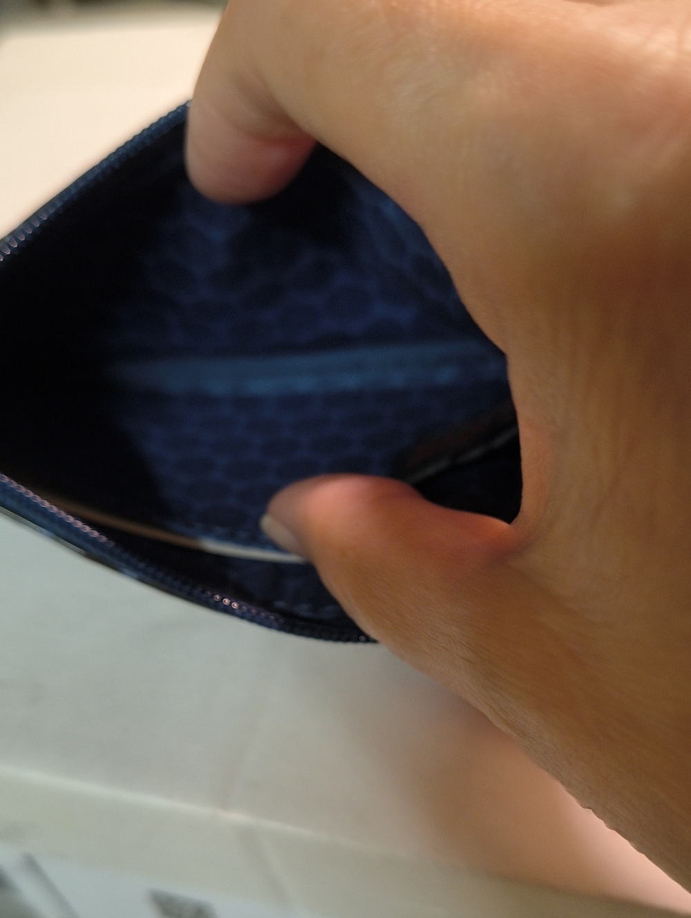 NWT Brighton Navy ID/Coin Holder - Picture 3 of 4
